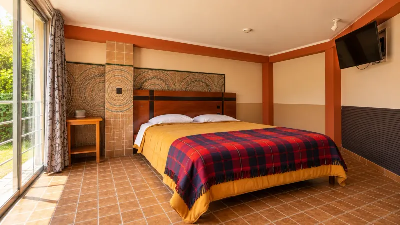 Suite matrimonial del Hotel Manantial